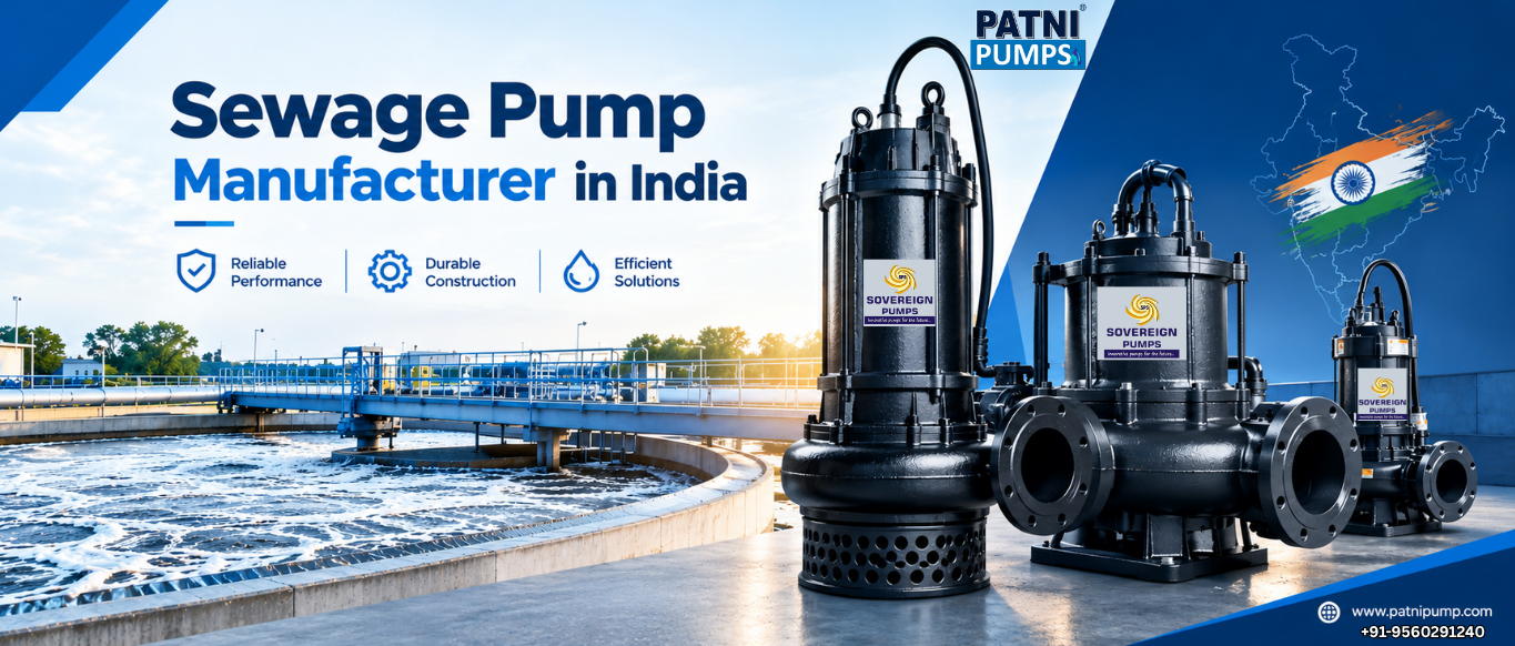 Best Sewage Pumps in India: Top Manufacturers, Prices & 1 HP Pump Guide
